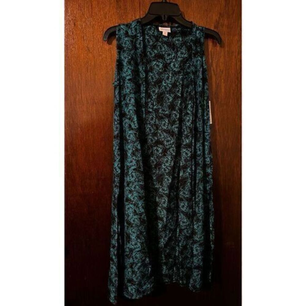 LULAROE Joy Rose Pattern Duster/Vest